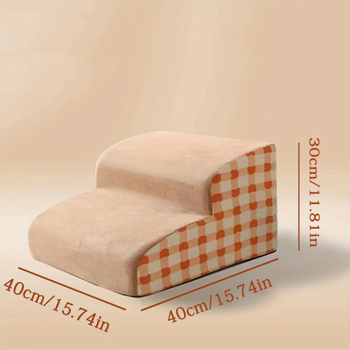 Memory Foam Pet Steps