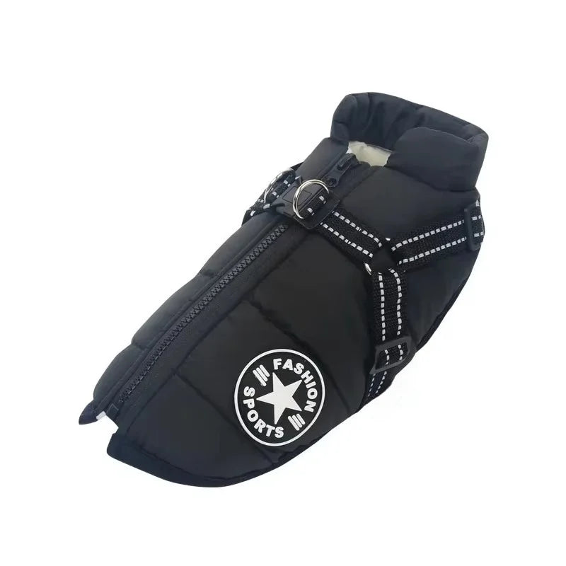 2 in 1 Waterproof Coat & Harness