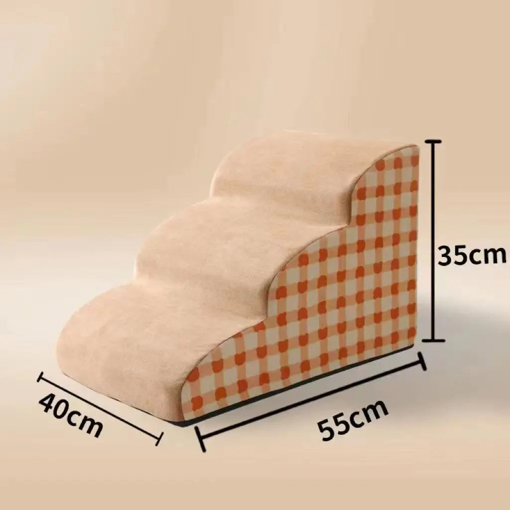 Memory Foam Pet Steps